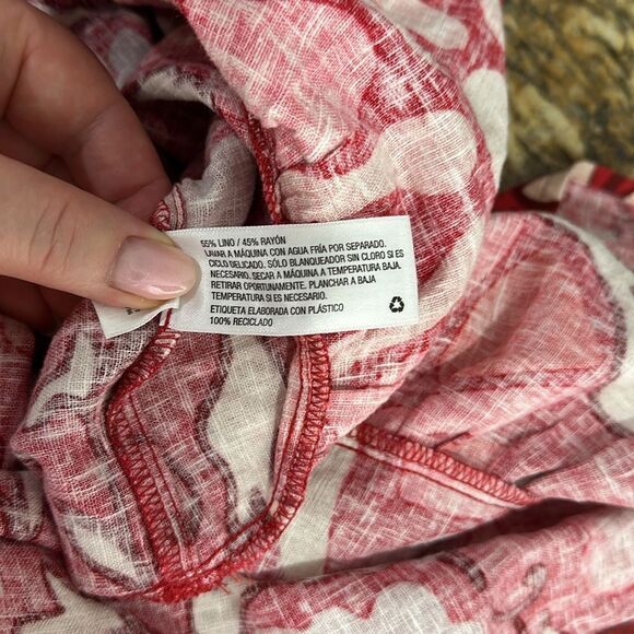 RHODE for Target Zinnia Floral Print Bell Sleeve Midi Dress Size 18 - Picture 10 of 13